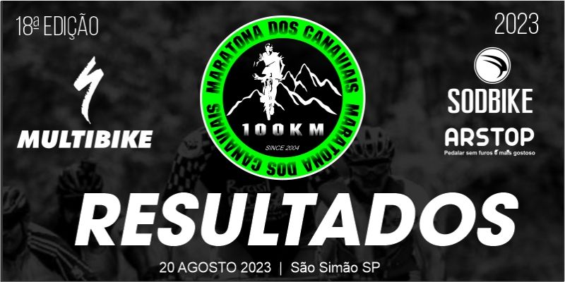 18º MARATONA DOS CANAVIAIS 100 - 60K 2023